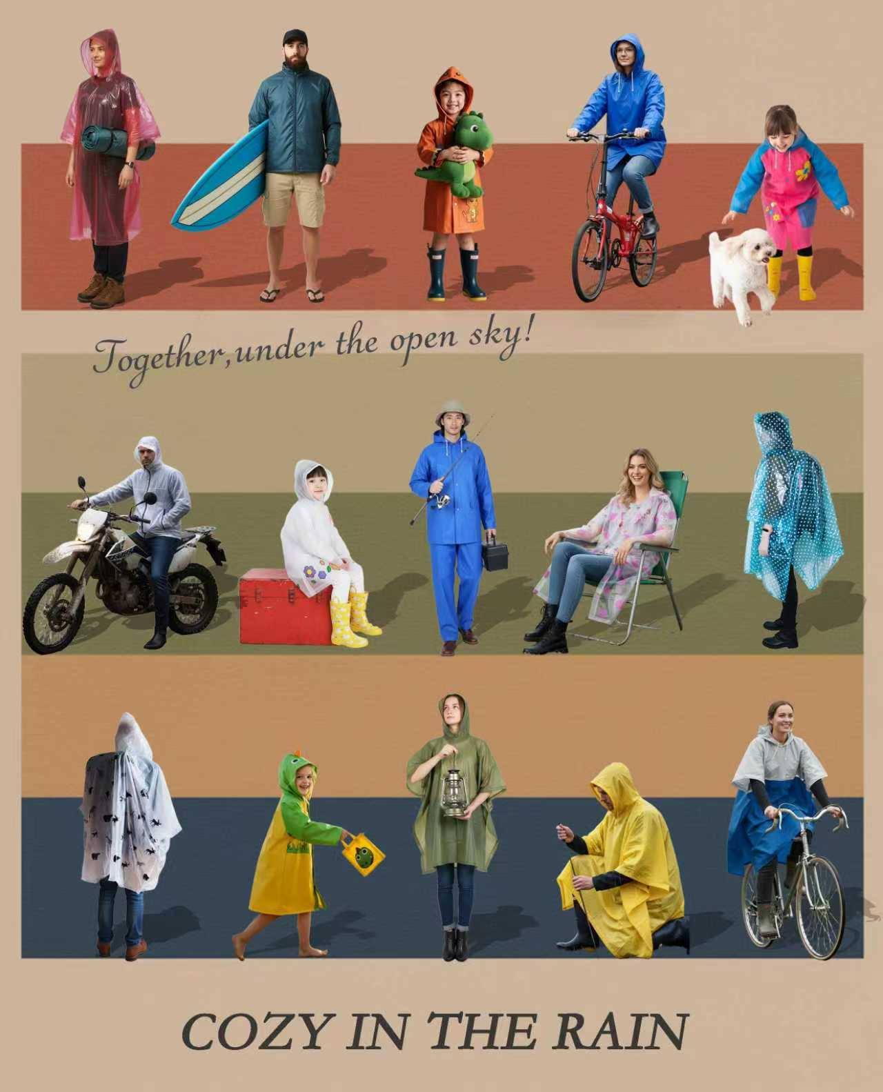 Raincoat whosale OEM